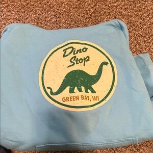 Blue Dino Stop Sweatshirt